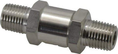 Ham-Let - 1/4" Stainless Steel Check Valve - Inline, MNPT x MNPT, 3,000 WOG - Apex Tool & Supply