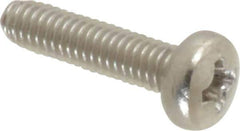 Value Collection - M2.5x0.45 Metric Coarse, 10mm Length Under Head Phillips Drive Machine Screw - Pan Head, Grade 18-8 & A2 Stainless Steel, Uncoated, Without Washer - Apex Tool & Supply