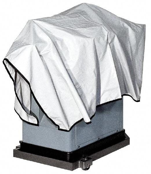 HTC - 56" Long x 36" Wide Tarp & Dust Cover - Gray - Apex Tool & Supply
