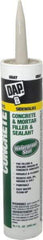 DAP - 10.1 oz Cartridge Gray Acrylic & Latex Filler/Repair Caulk - -30 to 150°F Operating Temp, 30 min Tack Free Dry Time, 24 hr Full Cure Time - Apex Tool & Supply