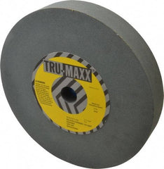 Tru-Maxx - 120 Grit Silicon Carbide Bench & Pedestal Grinding Wheel - 12" Diam x 1-1/4" Hole x 2" Thick, 2705 Max RPM, K Hardness, Fine Grade , Vitrified Bond - Apex Tool & Supply