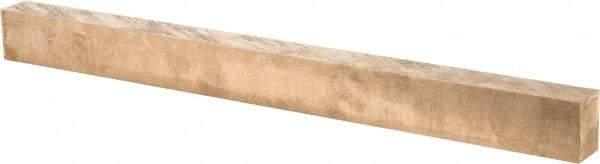 Value Collection - 3/4 Inch Thick x 1 Inch Wide x 1 Ft. Long, Bronze Rectangular Bar - Alloy Aluminum Bronze (CDA 954) - Apex Tool & Supply