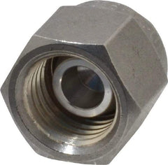 Ham-Let - 1/4" OD, Grade 316Stainless Steel Plug - Comp Ends - Apex Tool & Supply