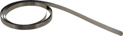 SPI - 0.04mm Thick x 10 Ft. Long x 1/2 Inch Wide, Feeler Stock Roll - High Carbon Steel - Apex Tool & Supply