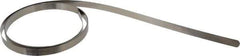 SPI - 0.08mm Thick x 10 Ft. Long x 1/2 Inch Wide, Feeler Stock Roll - High Carbon Steel - Apex Tool & Supply
