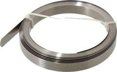SPI - 0.014 Inch Thick x 25 Ft. Long x 1/2 Inch Wide, Feeler Stock Roll - High Carbon Steel - Apex Tool & Supply