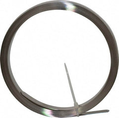 SPI - 0.015 Inch Thick x 25 Ft. Long x 1/2 Inch Wide, Feeler Stock Roll - High Carbon Steel - Apex Tool & Supply
