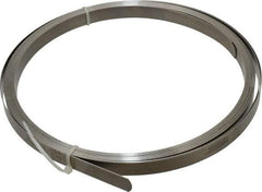 SPI - 0.024 Inch Thick x 25 Ft. Long x 1/2 Inch Wide, Feeler Stock Roll - High Carbon Steel - Apex Tool & Supply