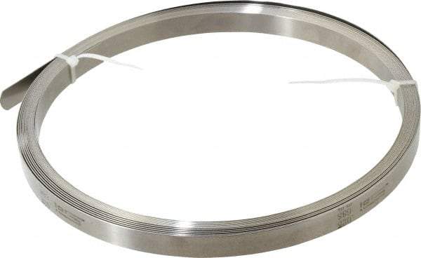 SPI - 0.025 Inch Thick x 25 Ft. Long x 1/2 Inch Wide, Feeler Stock Roll - High Carbon Steel - Apex Tool & Supply