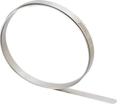 SPI - 0.003 Inch Thick x 25 Ft. Long x 1/2 Inch Wide, Feeler Stock Roll - High Carbon Steel - Apex Tool & Supply