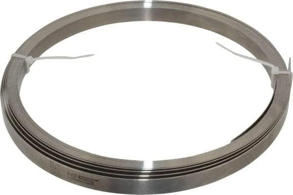 SPI - 0.03 Inch Thick x 25 Ft. Long x 1/2 Inch Wide, Feeler Stock Roll - High Carbon Steel - Apex Tool & Supply