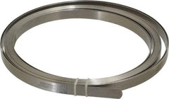 SPI - 0.031 Inch Thick x 25 Ft. Long x 1/2 Inch Wide, Feeler Stock Roll - High Carbon Steel - Apex Tool & Supply