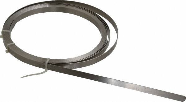 SPI - 0.035 Inch Thick x 25 Ft. Long x 1/2 Inch Wide, Feeler Stock Roll - High Carbon Steel - Apex Tool & Supply