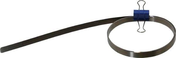 SPI - 0.004 Inch Thick x 25 Ft. Long x 1/2 Inch Wide, Feeler Stock Roll - High Carbon Steel - Apex Tool & Supply