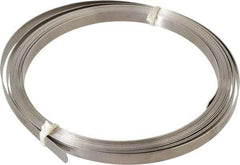 SPI - 0.04 Inch Thick x 25 Ft. Long x 1/2 Inch Wide, Feeler Stock Roll - High Carbon Steel - Apex Tool & Supply