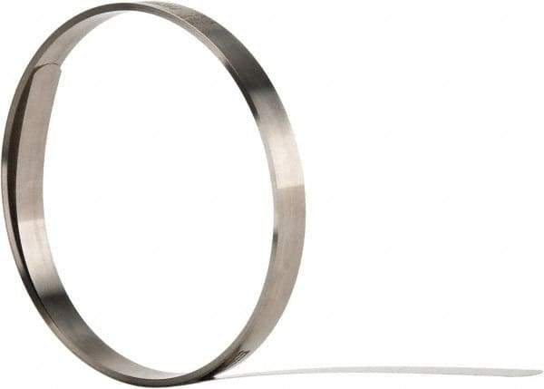 SPI - 0.005 Inch Thick x 25 Ft. Long x 1/2 Inch Wide, Feeler Stock Roll - High Carbon Steel - Apex Tool & Supply