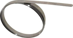 SPI - 0.008 Inch Thick x 25 Ft. Long x 1/2 Inch Wide, Feeler Stock Roll - High Carbon Steel - Apex Tool & Supply