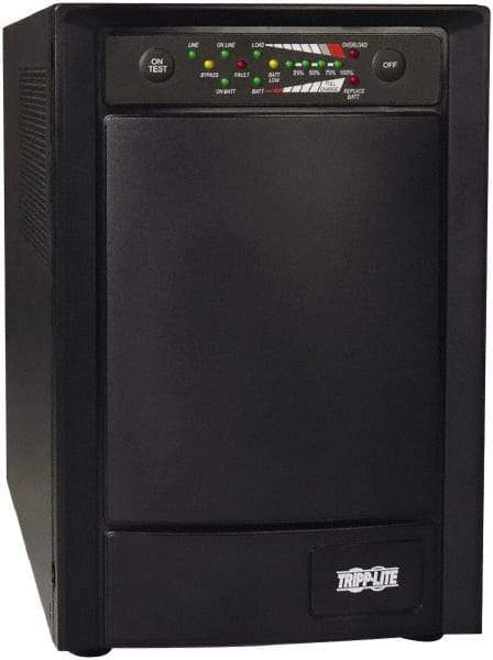 Tripp-Lite - 15 Amp, 750 VA, Tower Mount Online Backup Uninterruptible Power Supply - Backup 4 min with Full Load & 13 min with Half Load, 120 VAC Input & Output, 600 Watt Output, 1 Phases, 6 Outlets - Apex Tool & Supply