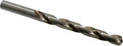 Hertel - 23/64" 118° High Speed Steel Jobber Drill - Bright Finish, Right Hand Cut, Spiral Flute, Straight Shank, 4-7/8" OAL, Standard Point - Apex Tool & Supply