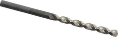 Guhring - #20 130° High Speed Steel Jobber Drill - Bright Finish, Right Hand Cut, Parabolic Flute, Straight Shank, 2-15/16" OAL, Standard Point - Apex Tool & Supply