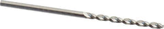 Guhring - #48 130° High Speed Steel Jobber Drill - Bright Finish, Right Hand Cut, Parabolic Flute, Straight Shank, 1-15/16" OAL, Standard Point - Apex Tool & Supply