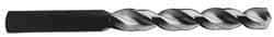 Guhring - 9/16" 130° High Speed Steel Jobber Drill - Bright Finish, Right Hand Cut, Parabolic Flute, Straight Shank, 6-5/8" OAL, Standard Point - Apex Tool & Supply