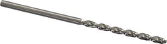 Guhring - 5/64" 130° High Speed Steel Jobber Drill - Bright Finish, Right Hand Cut, Parabolic Flute, Straight Shank, 1-15/16" OAL, Standard Point - Apex Tool & Supply