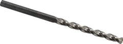 Guhring - #28 130° High Speed Steel Jobber Drill - Bright Finish, Right Hand Cut, Parabolic Flute, Straight Shank, 2-3/4" OAL, Standard Point - Apex Tool & Supply