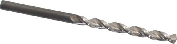 Guhring - 11/64" 130° High Speed Steel Jobber Drill - Bright Finish, Right Hand Cut, Parabolic Flute, Straight Shank, 3-5/32" OAL, Standard Point - Apex Tool & Supply