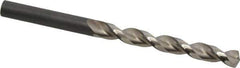 Guhring - 11/32" 130° High Speed Steel Jobber Drill - Bright Finish, Right Hand Cut, Parabolic Flute, Straight Shank, 4-29/32" OAL, Standard Point - Apex Tool & Supply