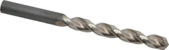 Guhring - 13/32" 130° High Speed Steel Jobber Drill - Bright Finish, Right Hand Cut, Parabolic Flute, Straight Shank, 5-1/4" OAL, Standard Point - Apex Tool & Supply