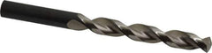 Guhring - 17/32" 130° High Speed Steel Jobber Drill - Bright Finish, Right Hand Cut, Parabolic Flute, Straight Shank, 6-5/16" OAL, Standard Point - Apex Tool & Supply
