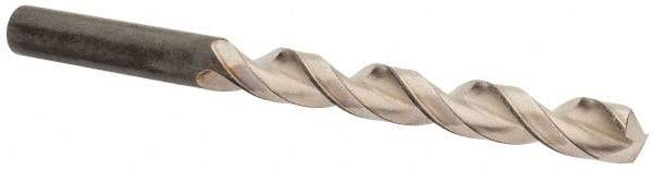 Guhring - Letter Y 130° High Speed Steel Jobber Drill - Bright Finish, Right Hand Cut, Parabolic Flute, Straight Shank, 5-1/4" OAL, Standard Point - Apex Tool & Supply