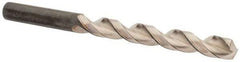 Guhring - Letter Y 130° High Speed Steel Jobber Drill - Bright Finish, Right Hand Cut, Parabolic Flute, Straight Shank, 5-1/4" OAL, Standard Point - Apex Tool & Supply