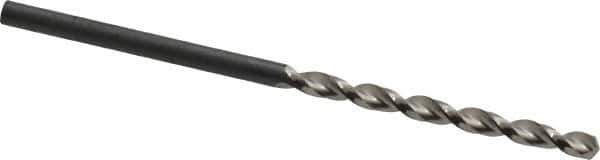Guhring - 2.4mm 130° High Speed Steel Jobber Drill - Bright Finish, Right Hand Cut, Parabolic Flute, Straight Shank, 2-1/4" OAL, Standard Point - Apex Tool & Supply