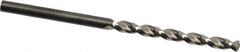 Guhring - 3.25mm 130° High Speed Steel Jobber Drill - Bright Finish, Right Hand Cut, Parabolic Flute, Straight Shank, 2-9/16" OAL, Standard Point - Apex Tool & Supply