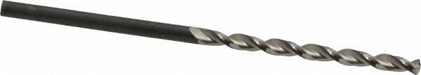 Guhring - #42 130° Cobalt Jobber Drill - Bright Finish, Right Hand Cut, Parabolic Flute, Straight Shank, 2-1/4" OAL, Standard Point - Apex Tool & Supply