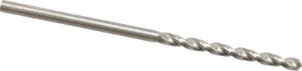 Guhring - #46 130° Cobalt Jobber Drill - Bright Finish, Right Hand Cut, Parabolic Flute, Straight Shank, 1-15/16" OAL, Standard Point - Apex Tool & Supply