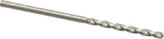 Guhring - #46 130° Cobalt Jobber Drill - Bright Finish, Right Hand Cut, Parabolic Flute, Straight Shank, 1-15/16" OAL, Standard Point - Apex Tool & Supply