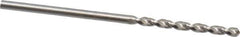 Guhring - #51 130° Cobalt Jobber Drill - Bright Finish, Right Hand Cut, Parabolic Flute, Straight Shank, 1-11/16" OAL, Standard Point - Apex Tool & Supply
