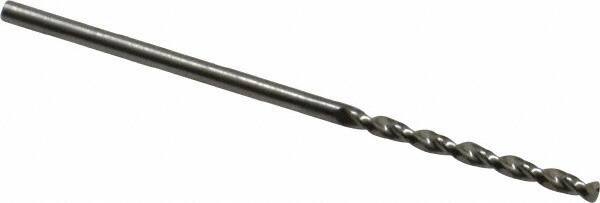 Guhring - #54 130° Cobalt Jobber Drill - Bright Finish, Right Hand Cut, Parabolic Flute, Straight Shank, 1-9/16" OAL, Standard Point - Apex Tool & Supply
