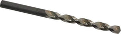 Guhring - 19/64" 130° Cobalt Jobber Drill - Bright Finish, Right Hand Cut, Parabolic Flute, Straight Shank, 4-19/32" OAL, Standard Point - Apex Tool & Supply