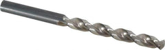 Guhring - 21/64" 130° Cobalt Jobber Drill - Bright Finish, Right Hand Cut, Parabolic Flute, Straight Shank, 4-19/32" OAL, Standard Point - Apex Tool & Supply