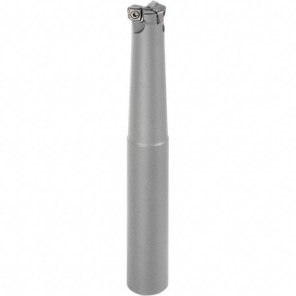 Iscar - 1" Cutting Diam, 1" Shank Diam, 1" Max Depth of Cut, Straight Shank Indexable Copy End Mill - 4 Inserts, CNHT, ENHT Insert, E93CN Toolholder - Apex Tool & Supply