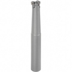 Iscar - 1" Cutting Diam, 1" Shank Diam, 1" Max Depth of Cut, Straight Shank Indexable Copy End Mill - 4 Inserts, CNHT, ENHT Insert, E93CN Toolholder - Apex Tool & Supply