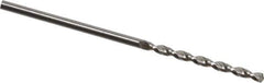 Guhring - 1.55mm 130° Cobalt Jobber Drill - Bright Finish, Right Hand Cut, Parabolic Flute, Straight Shank, 1-11/16" OAL, Standard Point - Apex Tool & Supply