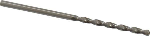 Guhring - 2.2mm 130° Cobalt Jobber Drill - Bright Finish, Right Hand Cut, Parabolic Flute, Straight Shank, 2-3/32" OAL, Standard Point - Apex Tool & Supply