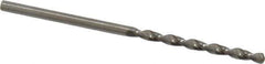 Guhring - 2.2mm 130° Cobalt Jobber Drill - Bright Finish, Right Hand Cut, Parabolic Flute, Straight Shank, 2-3/32" OAL, Standard Point - Apex Tool & Supply