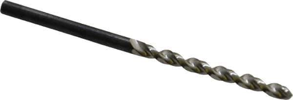Guhring - 2.9mm 130° Cobalt Jobber Drill - Bright Finish, Right Hand Cut, Parabolic Flute, Straight Shank, 2-13/32" OAL, Standard Point - Apex Tool & Supply
