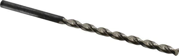 Guhring - Letter C, 130° Point, Parabolic Flute, Cobalt Taper Length Drill Bit - Bright Finish, 3-13/16" Flute Length, 5-13/16" OAL, Series 336 - Apex Tool & Supply